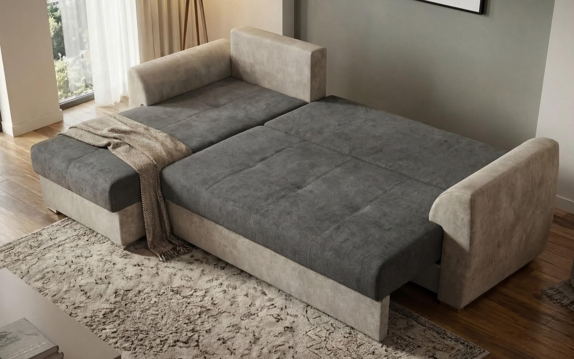 Coltar extensibil Berg, maro + maro deschis  5